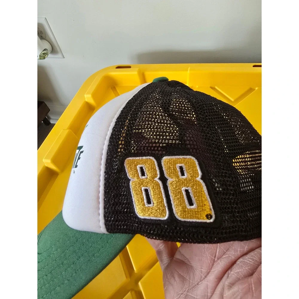 Mountain Dew Dewshine 88 Dale Jr NASCAR Mesh Trucker Hat Cap Men's‎